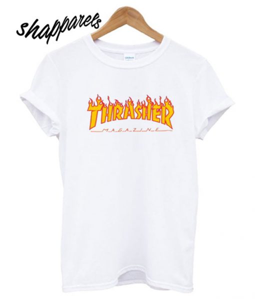 Thrasher Magazine Flame T shirt