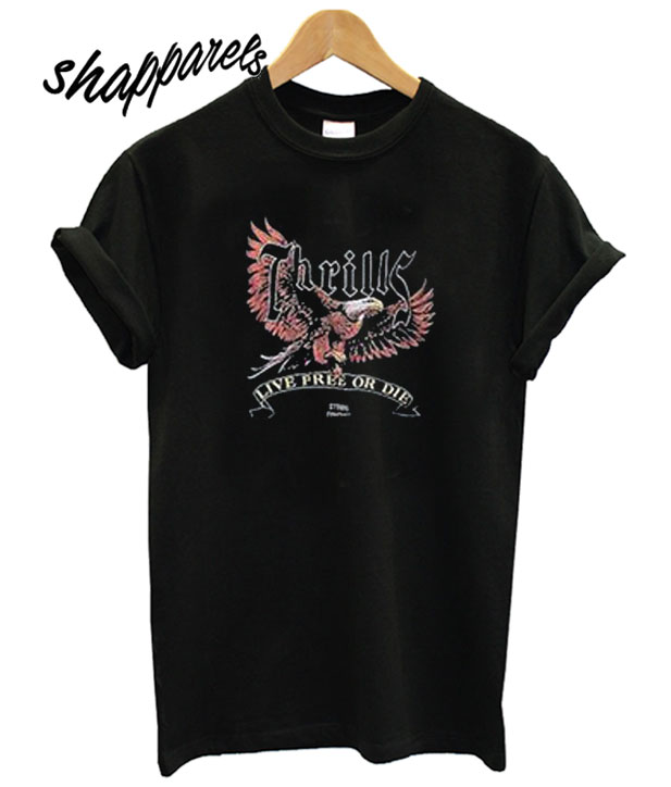 thrills black t shirt