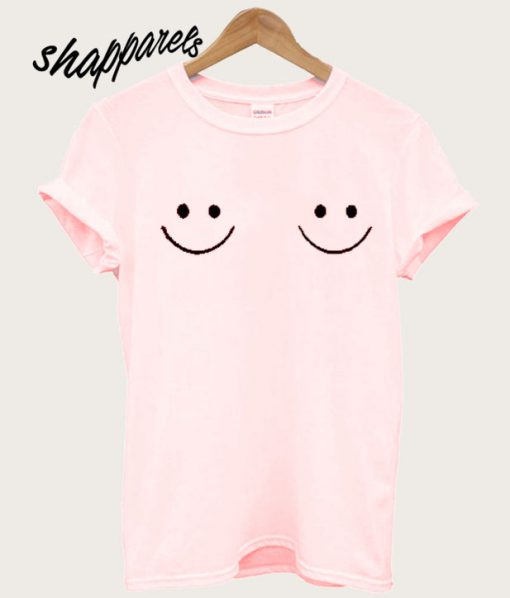 Twin smile Boobs T shirt