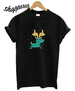 Ugly Christmas Deer T shirt