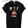 WTF whiskey time finally Christmas T shirt