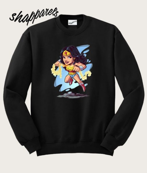 Wonder Woman Chibi Women's Sweatshirt