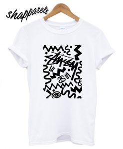 Zig Zagz Stussy T shirt