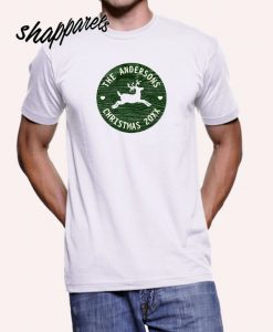 Reindeer Green Rustic T shirt