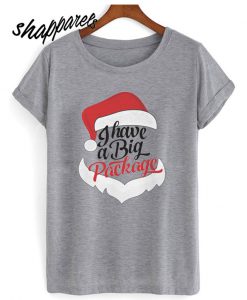 I Have A Big Package Christmas T shirt