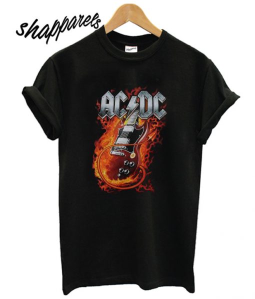 ACDC Guitar T shirt