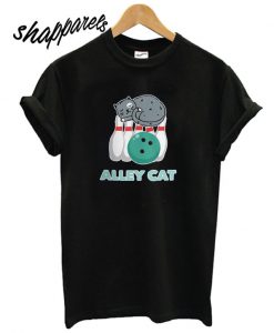 Alley Cat Bowling Lover T shirt