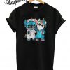 Baby Unicorn and Stitch T shirt