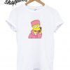 Bart Simpson Camron Dipset Killa Bart Pink Meme Hip Hop T shirt