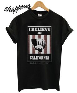 Bear I believe in California wildfires T shirt