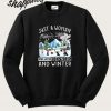 Bernese Mountain And Winter Sweatshirt