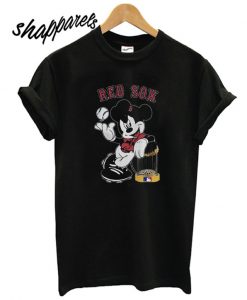 Boston Red Sox Mickey Mouse T shirt