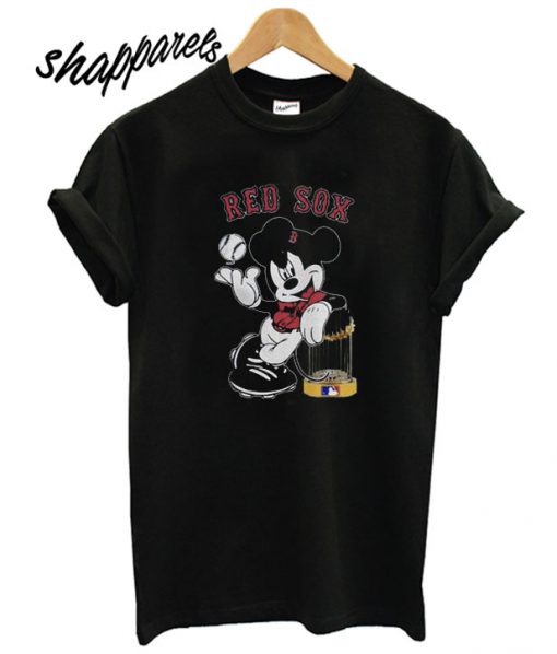 Boston Red Sox Mickey Mouse T shirt