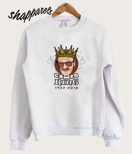 Cameo King Stan Lee 1922 2018 Sweatshirt