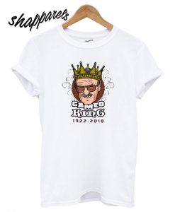 Cameo King Stan Lee 1922 2018 T shirt