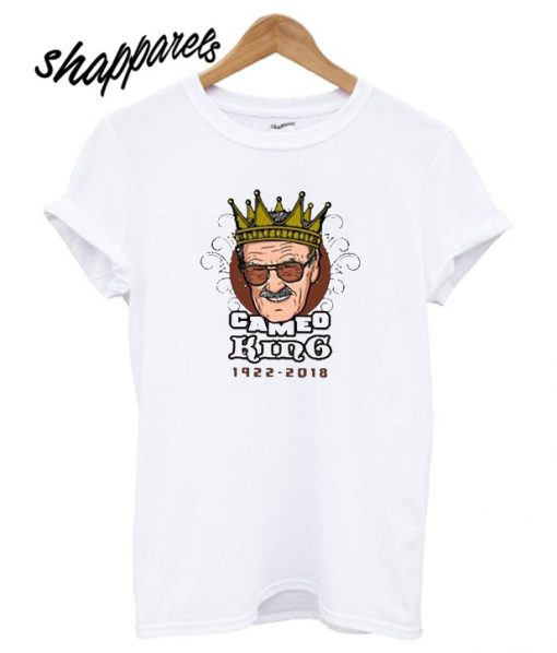 Cameo King Stan Lee 1922 2018 T shirt