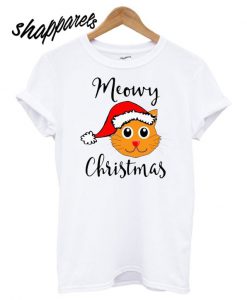 Cat Christmas Mug Meowy T shirt