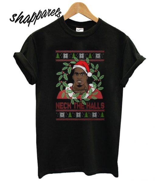Charles Dion McDowell Neck The Halls Christmas T shirt