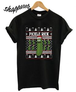 Christmas Rick and Morty Pickle Rick T shirt