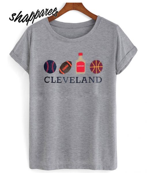 Cleveland Sports Fan T shirt