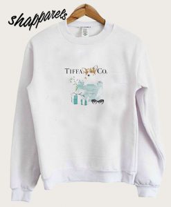 Corgi Dog Tiffany And Co Sweatshirt