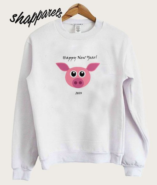 Cute Piggy New Year's Sweatshirt