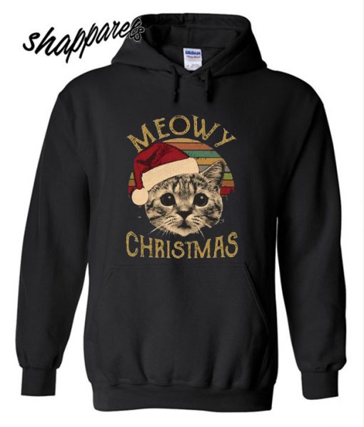 Cutie Meowy Christmas Hoodie