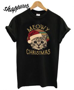 Cutie Meowy Christmas T shirt