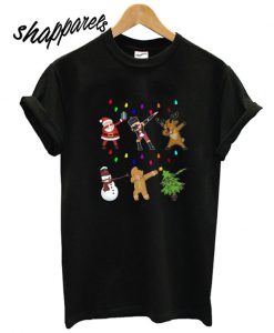 Dabbing Christmas Characters T shirt