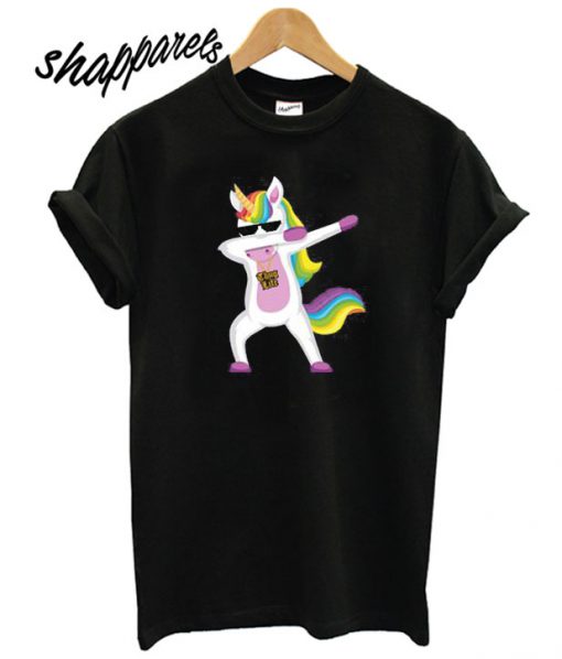 Dabbing Thug Life Unicorn T shirt