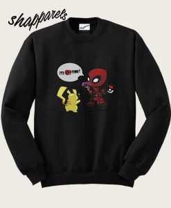 Deadpool Pokemon GO time Sweatshirt