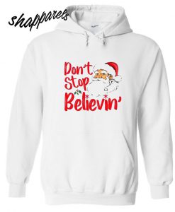 Don’t Stop Believin Santa Hoodie