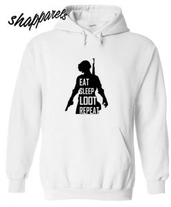 Eat Sleep Loot Repeat Hoodie