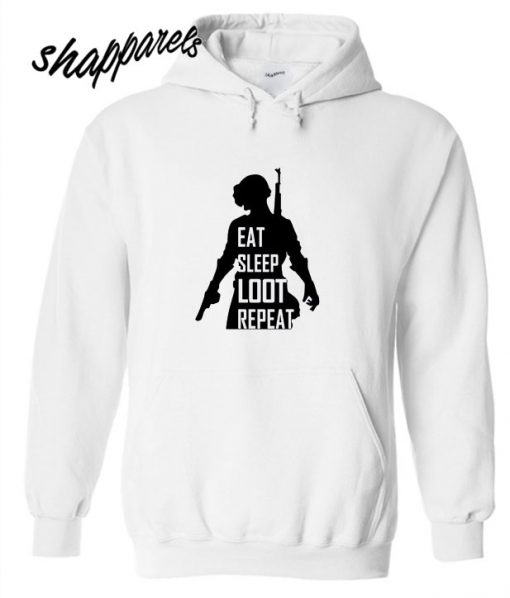 Eat Sleep Loot Repeat Hoodie