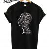 Face Line Art T shirt