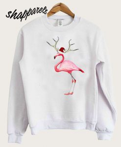 Festive Flamingo Sweatshirt