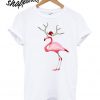 Festive Flamingo T shirt