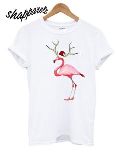 Festive Flamingo T shirt
