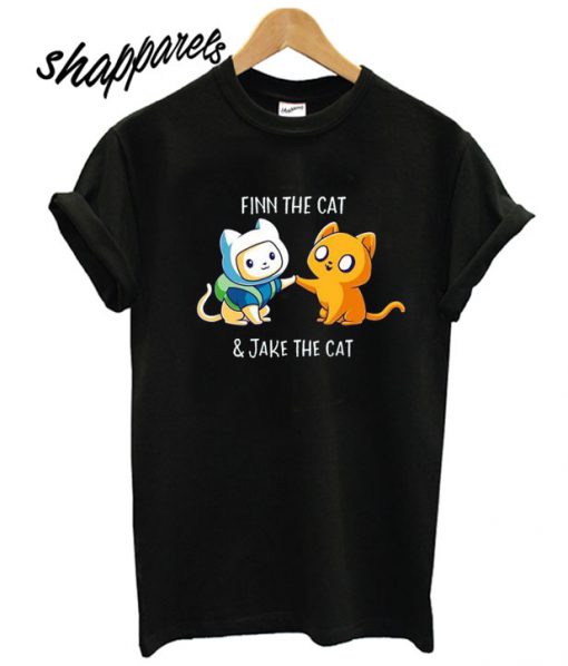 Finn The Cat And Jake The Cat T shirt