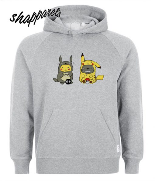 Funny Totoro Pikachu Hoodie