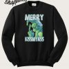 Grinch merry kissmyass Christmas Sweatshirt