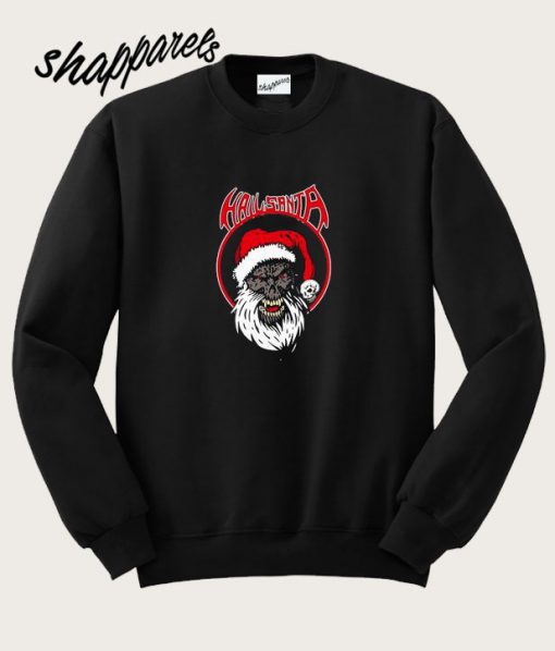 Hail Santa Graphic Sweatshirt