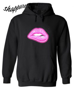 Hot pink lips Hoodie