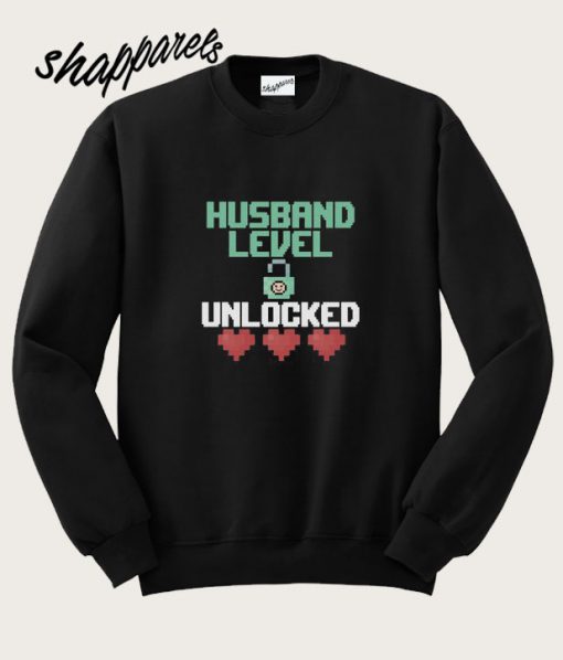Husband Level Unlocked Sweatshirt