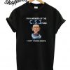 I am a member of the CSI team can’t stand idiots T shirt
