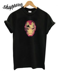 Iron Man Face T shirt