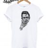 Johnny Cash White T shirt