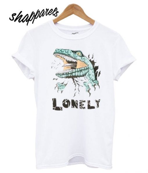 Lonely Dino T shirt