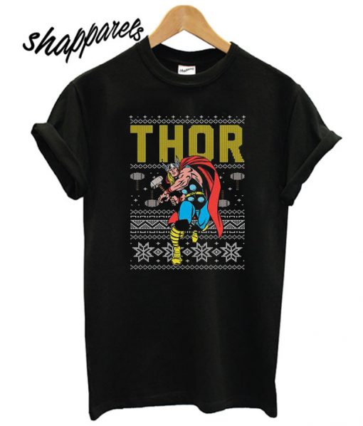 Marvel Thor Ugly Christmas T shirt