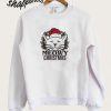 Meowy Christmas Cat Sweatshirt